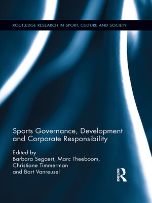 cover image of Sports Governance, Development and Corporate Responsibility